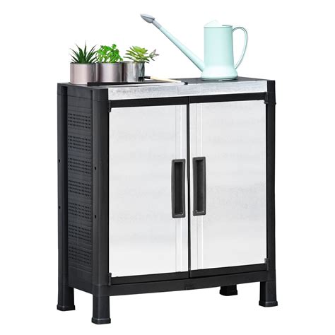 steel garden storage cabinets|outside metal storage boxes waterproof.